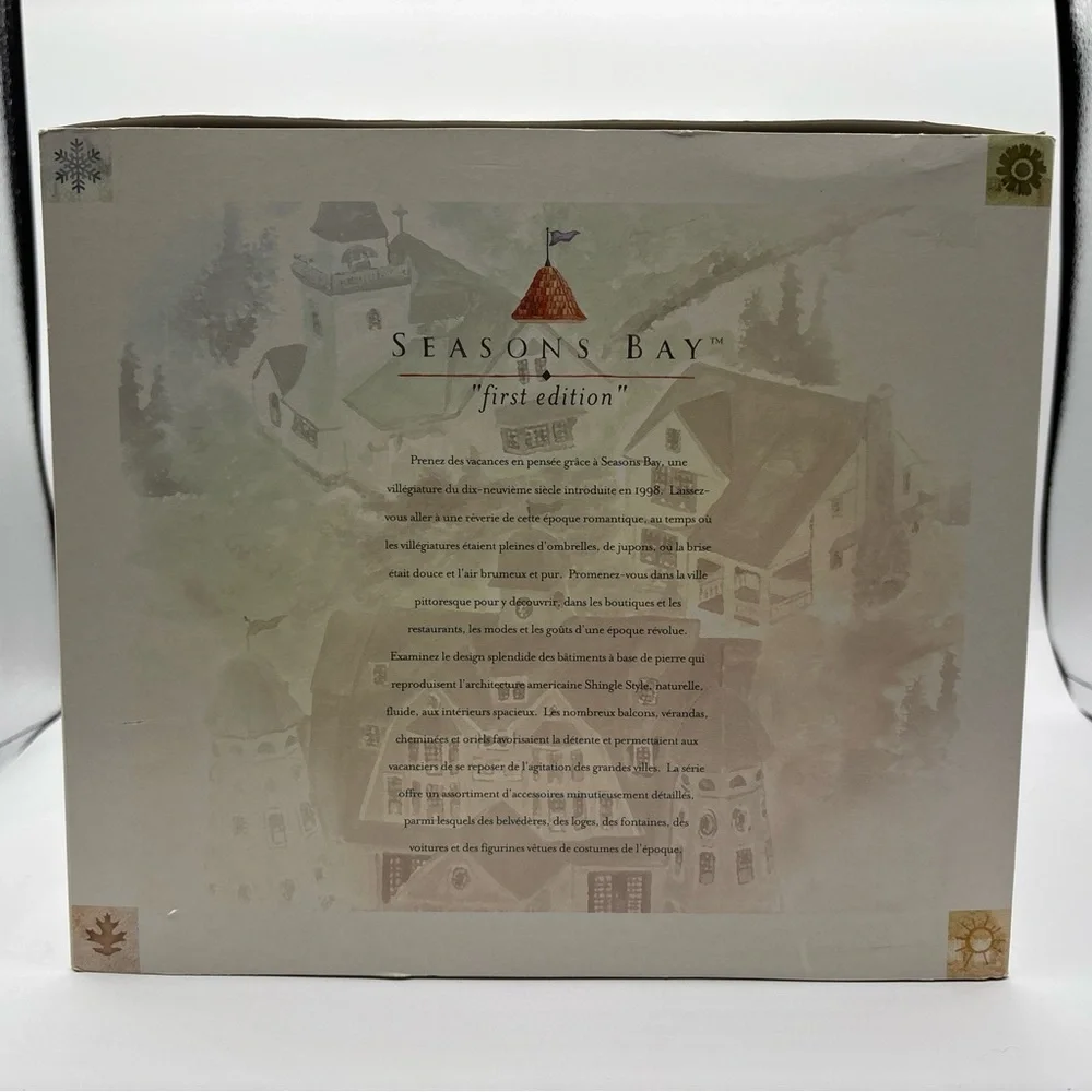 Department 56‎ 1998 Seasons Bay Chapel On The Hill First Edition 53302 Retired